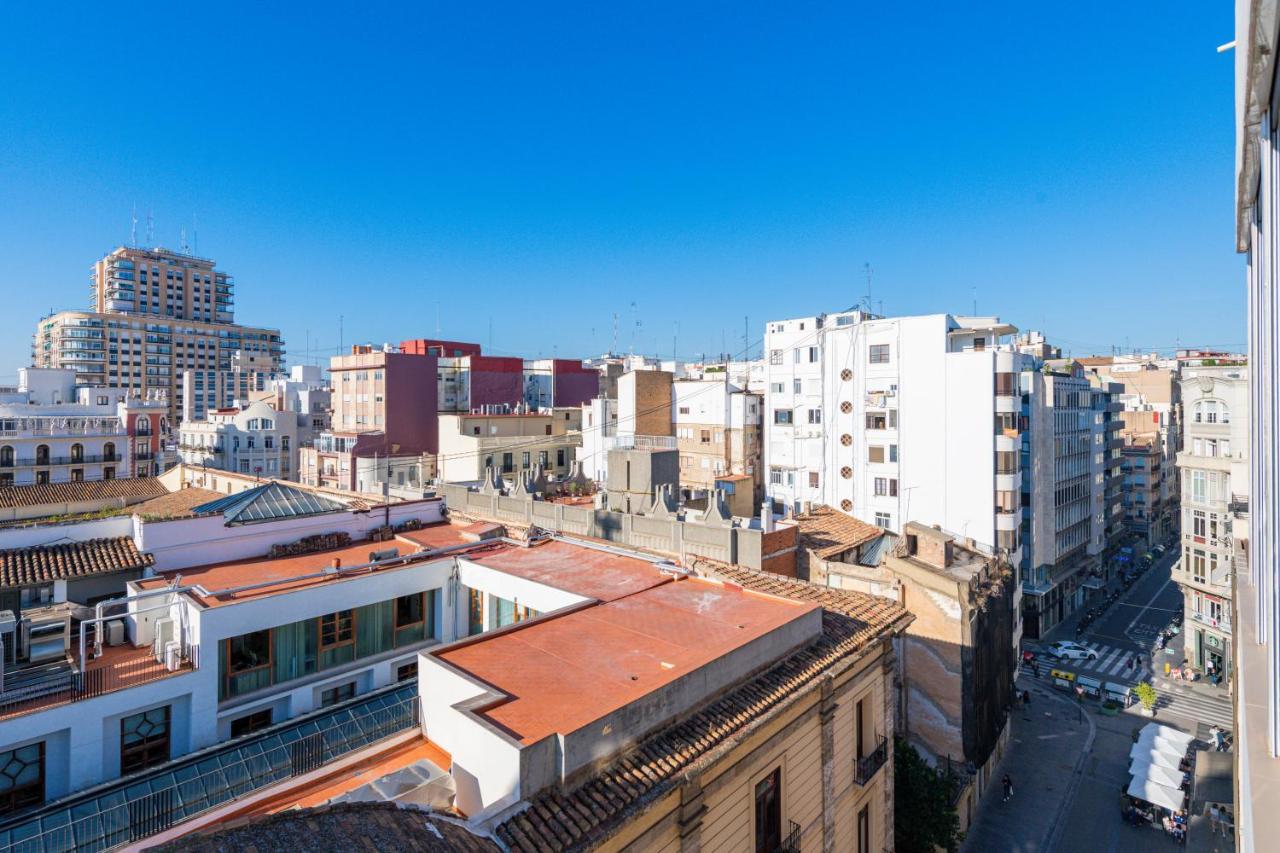 Ferienwohnung Ayuntamiento Panoramic Valencia Exterior foto