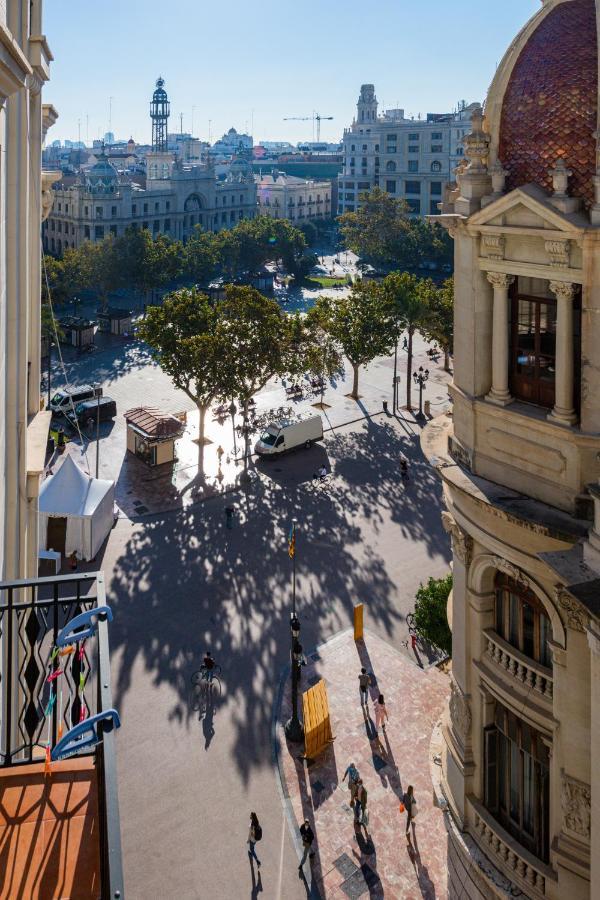 Ferienwohnung Ayuntamiento Panoramic Valencia Exterior foto